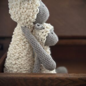 Szydełkowe wełniane owieczki szydełkowe wełniane owieczki