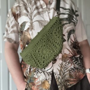 polskie rękodzieło, nerka crossbody dzięki której masz wolne ręce